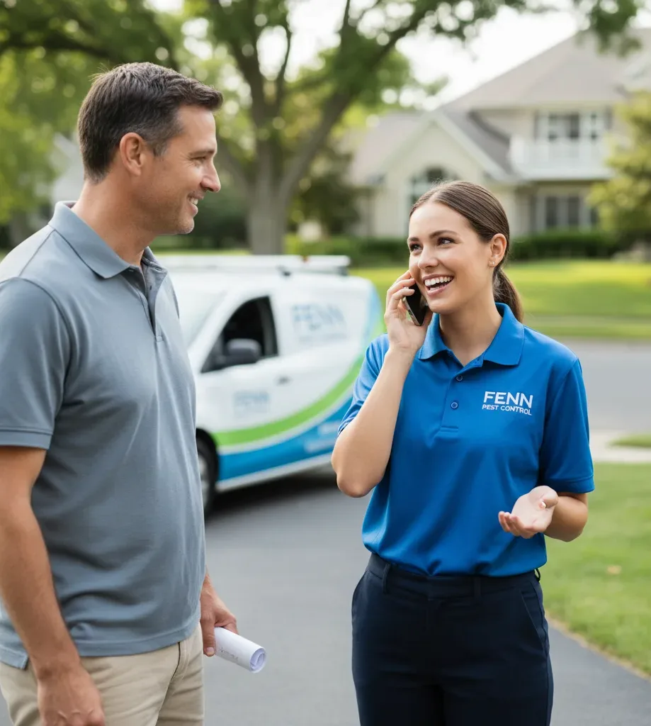 Fenn Pest Control customer support in Goddard